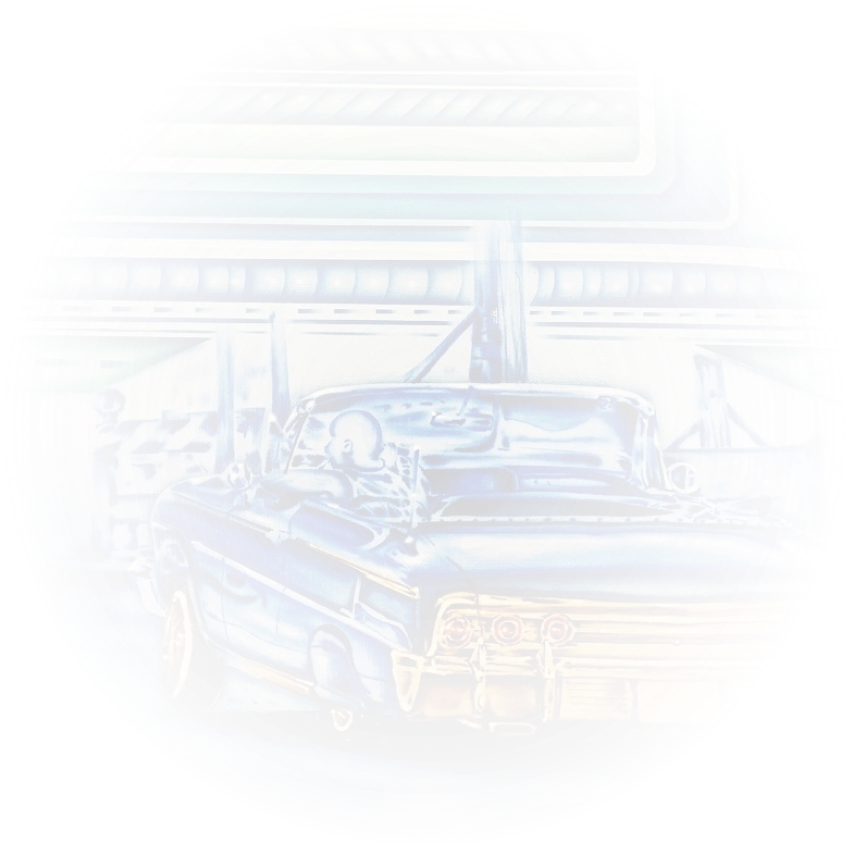 背景エアブラシアート